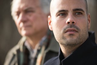 Un posto sicuro: Giorgio Colangeli e Marco D'Amore in una scena del film