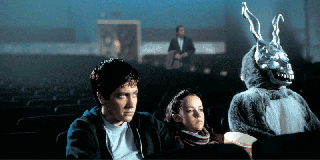 Confused Travolta in Donnie Darko
