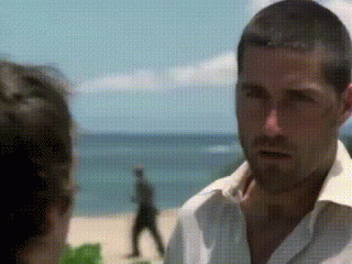 John Travolta è confuso sull'isola di Lost