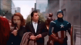 Confused Travolta tra gli Avengers