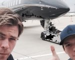 Tom Holland e Chris Hemsworth, un selfie alla Spider-Man!
