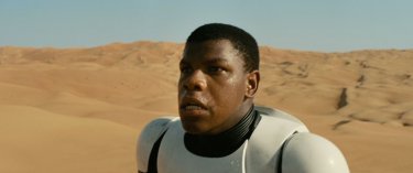 Star Wars: Il risveglio della forza, un intenso primo piano di John Boyega