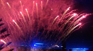 Sorrento: fuochi d'artificio alle giornate professionali del cinema