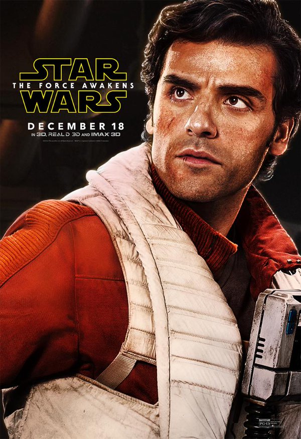 Star Wars: Il Risveglio della Forza - Il character poster di Poe Dameron
