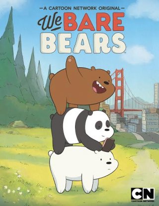 We Bare Bears: il poster della serie