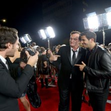 The Hateful Eight: Quentin Tarantino alla premiere insieme all'amico Eli Roth