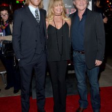 The Hateful Eight: Kurt Russell alla premiere col figlio Wyatt Russell e Goldie Hawn