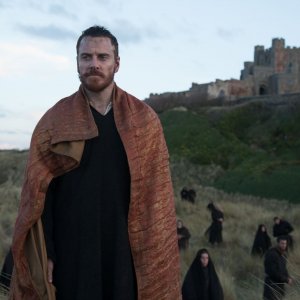 Macbeth: Michael Fassbender in una scena del film