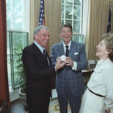 Frank Sinatra con Reagan