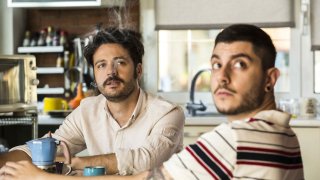 The Pills - Sempre meglio che lavorare: Luigi Di Capua e Matteo Corradini in una scena del film