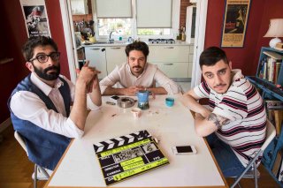 The Pills - Sempre meglio che lavorare: i The Pills in una foto dal set