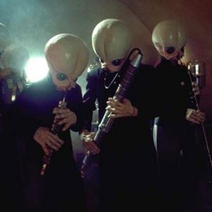 Guerre stellari: la Cantina Band si esibisce