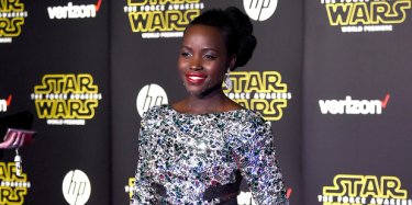 Star Wars: il risveglio della forza - Lupita Nyong'o alla premiere