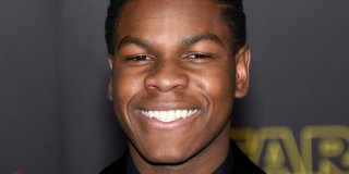 Star Wars: il risveglio della forza - Un primo piano di John Boyega alla premiere