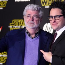 Star Wars: il risveglio della forza - J.J. Abrams e George Lucas alla premiere