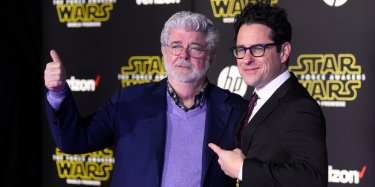 Star Wars: il risveglio della forza - J.J. Abrams e George Lucas alla premiere