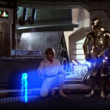 Guerre Stellari: Luke Skywalker scopre l'ologramma di Leia