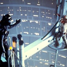 David Prowse e Mark Hamill in una scena de L'impero colpisce ancora