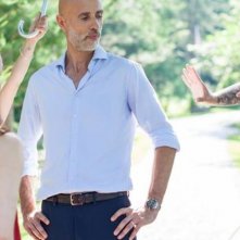 Boris Sans Béatrice - Denis Cote controlla l'inquadratura della scena che vede impegnato James Hyndman