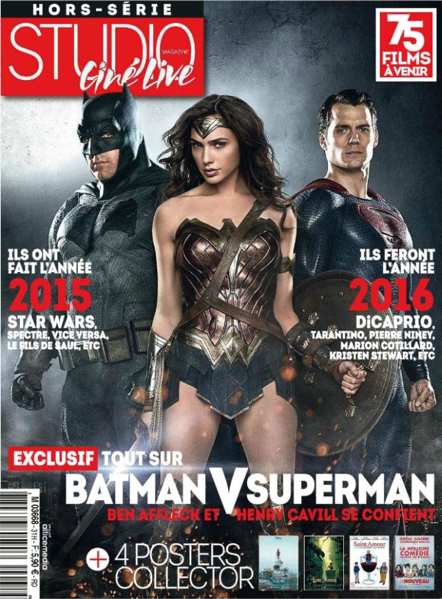Batman v Superman: la copertina di Sutdio Ciné