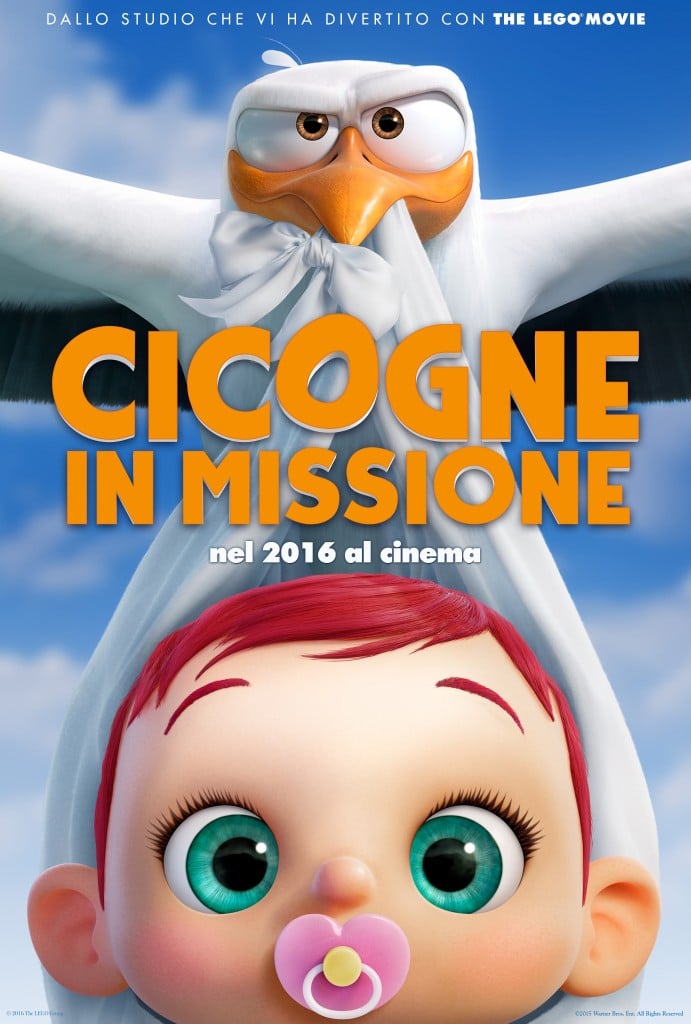 Cicogne in missione: il poster del film