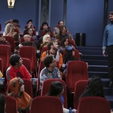 The Big Bang Theory: Simon Helberg, Kunal Nayyar, Johnny Galecki e Will Wheaton in The Opening Night Excitation