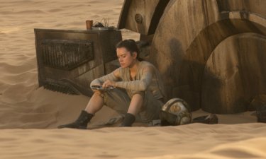 Star Wars: Il risveglio della Forza, una scena con Daisy Ridley