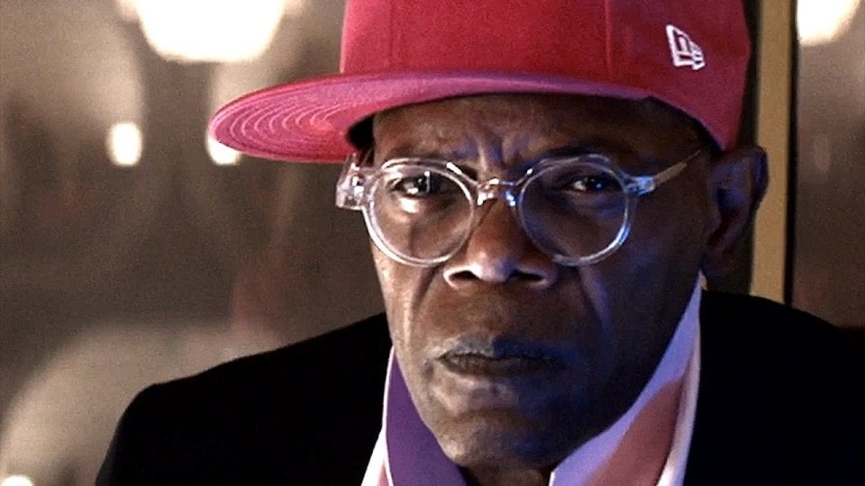 Kingsman: Secret Service - Un primo piano di Samuel L. Jackson nei panni del villain Richmond Valentine