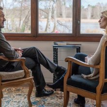 Homeland: Sebastian Koch e Claire Danes in una foto dell'episodio A False Glimmer