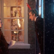 Doctor Who: Matt Lucas e Peter Capaldi in un'immagine tratta da The Husbands of River Song