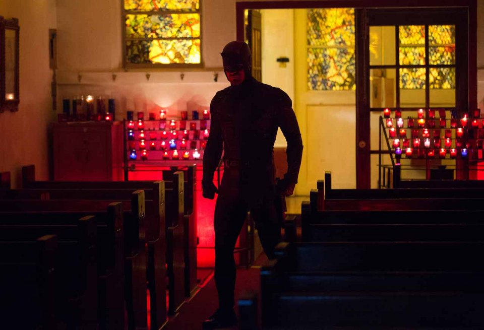 Daredevil: Charlie Cox in azione