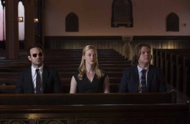 Daredevil: Charlie Cox,  Deborah Ann Woll e Elden Henson a una funzione