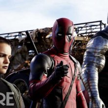 Deadpool: Negasonic Teenage Warhead, Deadpool e Colossus in una foto del film