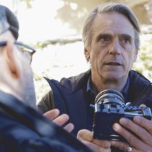 La corrispondenza: Jeremy Irons e, di spalle, Giuseppe Tornatore sul set del film