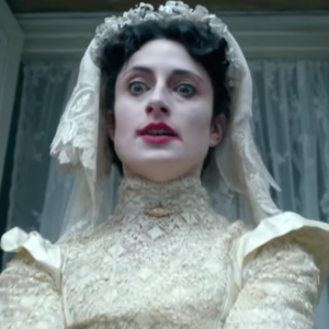 Sherlock - L'abominevole sposa: un primo piano di Natasha O'Keeffe