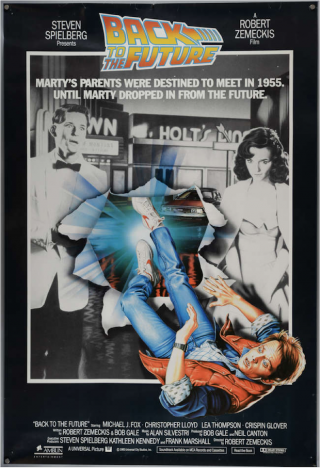 Ritorno al futuro, un poster tra quelli realizzati per il film e poi scartati.
