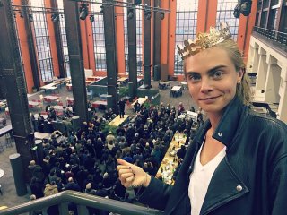 Valerian and the City of a Thousand Planets: l'attrice Cara Delevingne sul set
