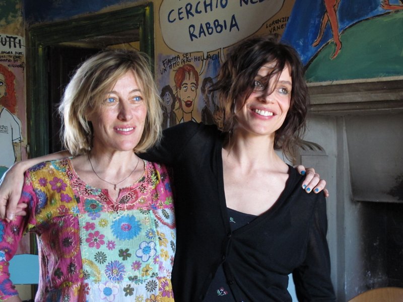La pazza gioia: Valeria Bruni Tedeschi e Micaela Ramazzotti sul set