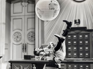 Charlie Chaplin ne Il grande dittatore