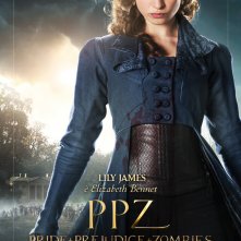 PPZ – Pride and Prejudice and Zombies: il character poster italiano di Lily James