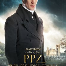 PPZ – Pride and Prejudice and Zombies: il character poster italiano di Matt Smith