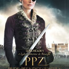 PPZ – Pride and Prejudice and Zombies: il character poster italiano di Lena Headey