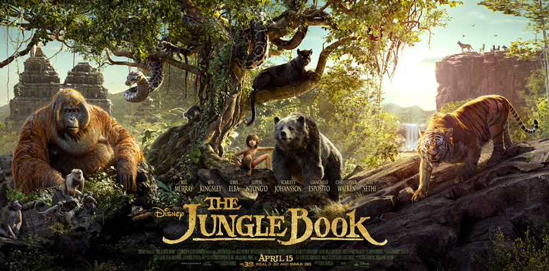 Il libro della giungla: il poster dedicato ai protagonisti