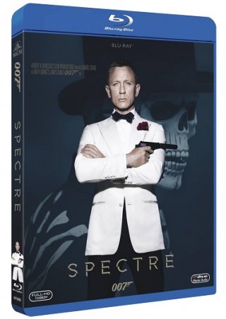 la cover del blu-ray di Spectre