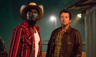 Hap and Leonard: James Purefoy e Michael K. Williams in una scena
