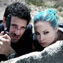 L'ispettore Coliandro: Giampaolo Morelli e Weronika Ksiazkiewicz in una scena