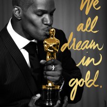 Oscar: Jamie Foxx in  un poster dell'88esima edizione