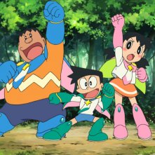 Doraemon il film: Nobita e gli eroi dello spazio, un'immagine tratta dal film d'animazione