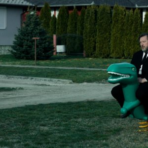 Mózes, il pesce e la colomba: László Gálffi in una scena del film ungherese