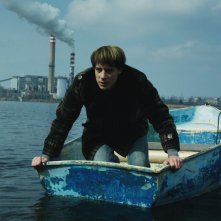 Mózes, il pesce e la colomba: Márton Kristóf in una scena del film